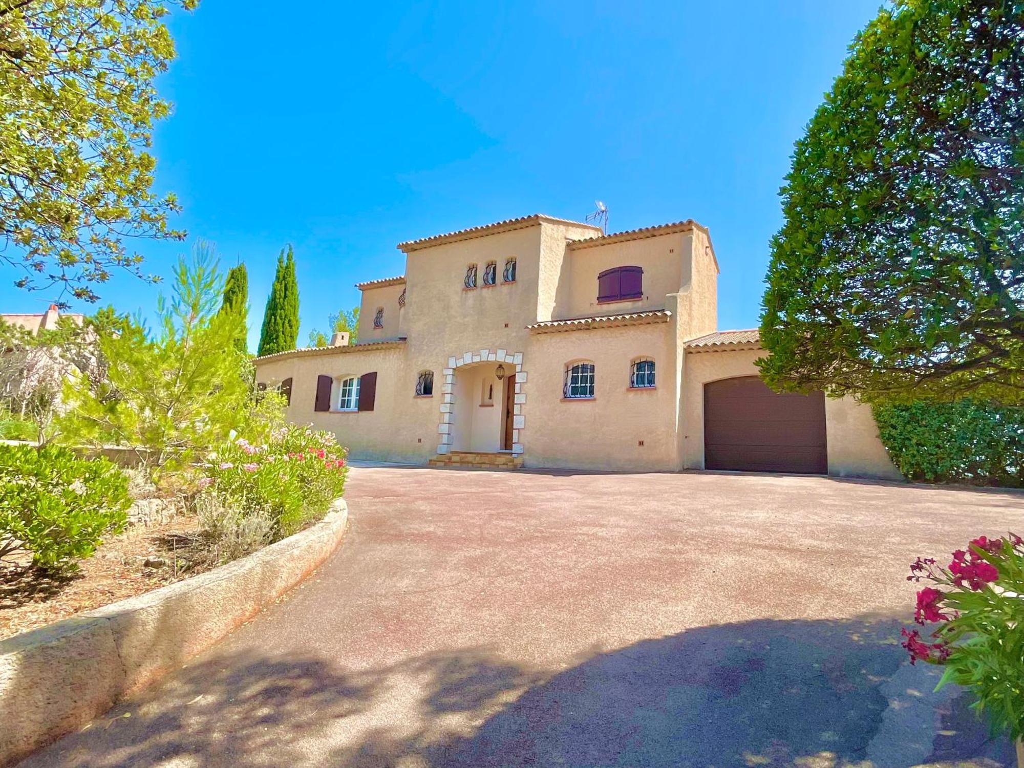 Charming French Riviera Villa // Pool, Seaview, Ac, 9Pax // Saint-Raphaël Exterior foto
